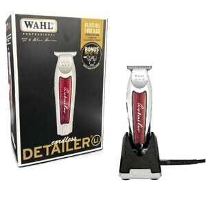 ✂️ NIB - Wahl 5-Star Cordless Detailer Li Trimmer - Silver/Red